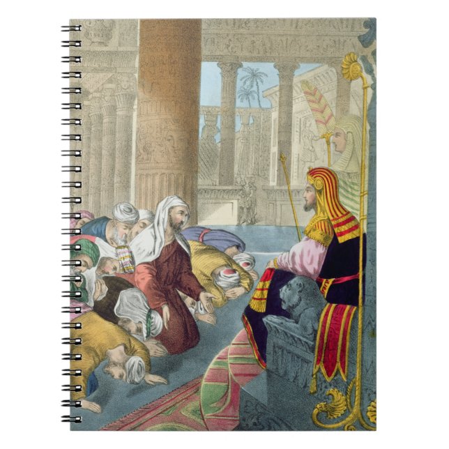 Joseph Receiving the Homage of his Brethren, from Spiral Notebook (Front)
