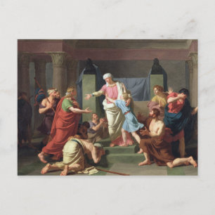 Joseph Recognised by his Brothers, 1789 Postcard