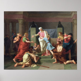 Joseph Recognised by his Brothers, 1789 Poster