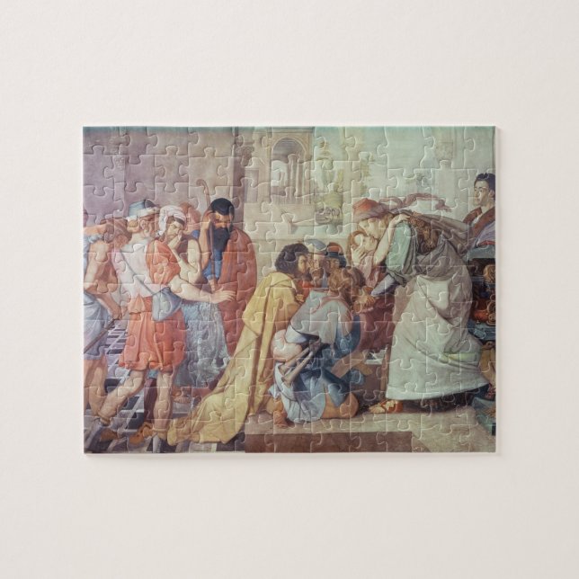 Joseph recognised by his brothers jigsaw puzzle (Horizontal)