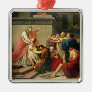 Joseph Recognised by his Brothers Metal Tree Decoration