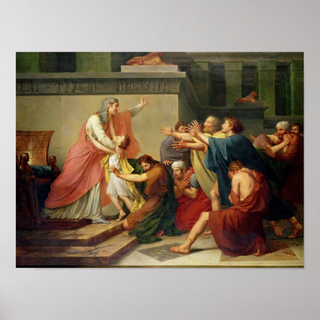 Joseph Recognised by his Brothers Poster (Front)