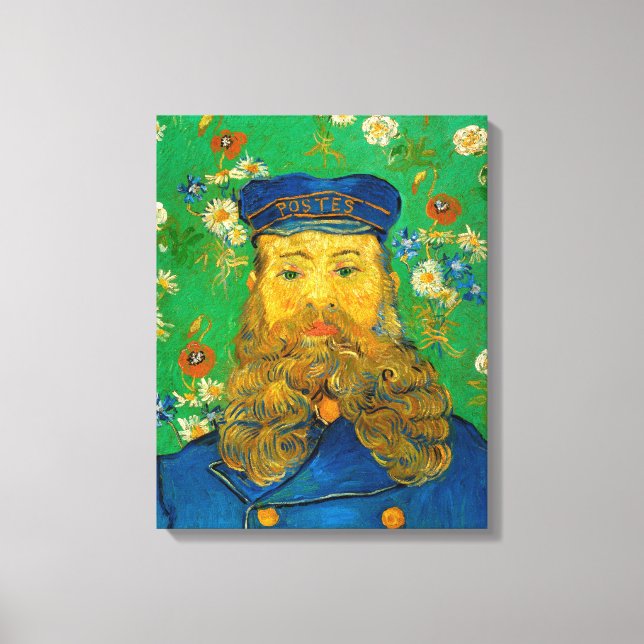 Joseph Roulin - Van Gogh - c1889 Canvas Print (Front)