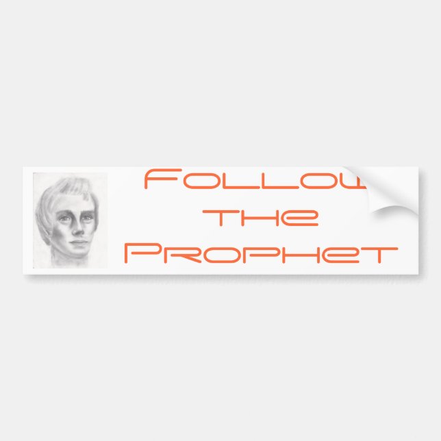 Joseph Smith mormon LDS prophet Bumper Sticker (Front)