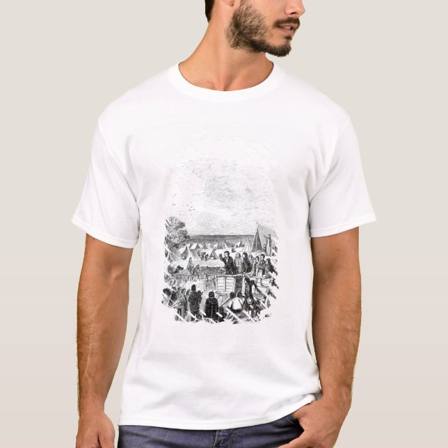 Joseph Smith Preaching in the Wilderness T-Shirt (Front)