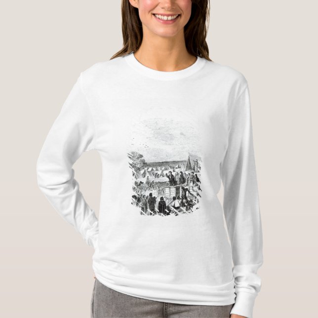 Joseph Smith Preaching in the Wilderness T-Shirt (Front)