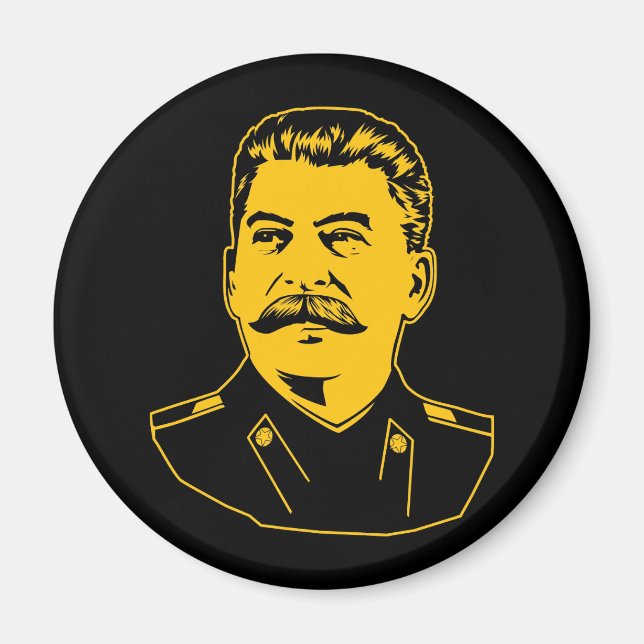 Joseph Stalin Portrait Magnet (Front)
