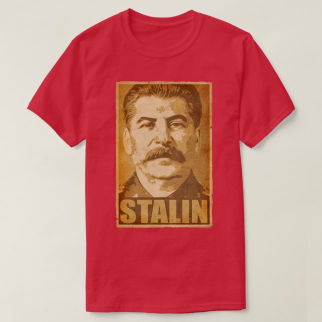 Joseph Stalin T-Shirt (Design Front)