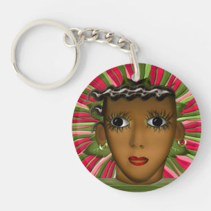 Josephine Baker in the 21st Century (Personalized) Key Ring