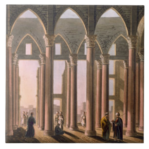 Joseph's Hall in the Castle of Cairo, plate 31 fro Tile