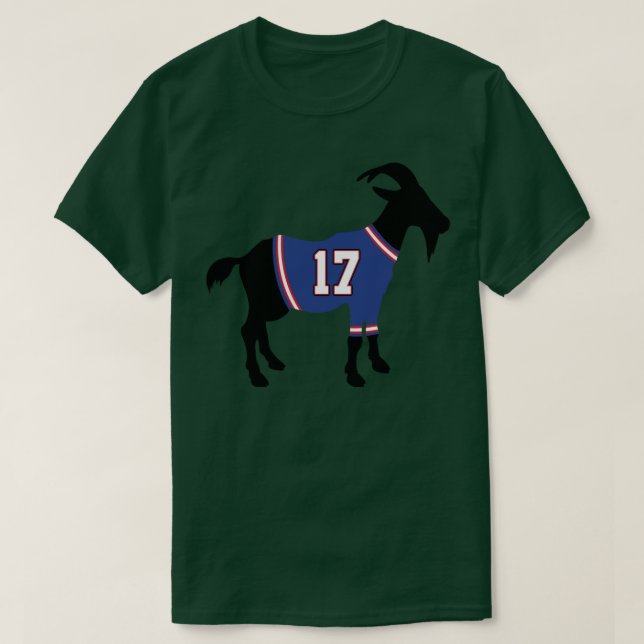 Josh Allen GOAT T-Shirt (Design Front)