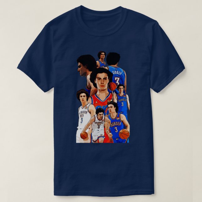 Josh Giddey Vector Art T-Shirt (Design Front)