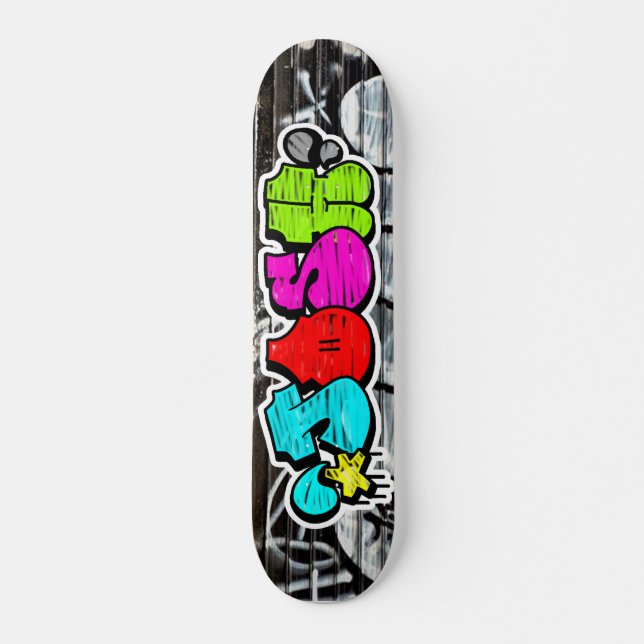Josh Graffti Custom Personalised Cool Skateboard (Front)