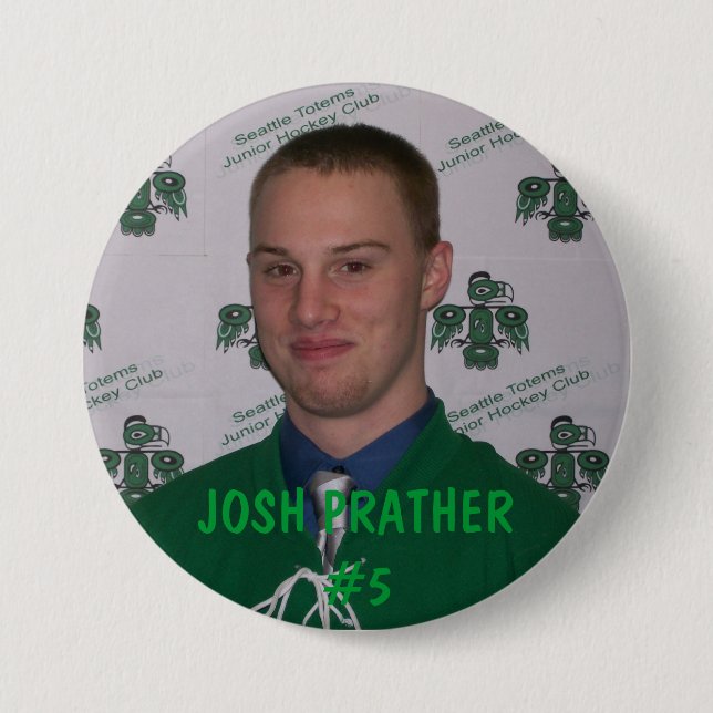 Josh Prather - player button (Front)