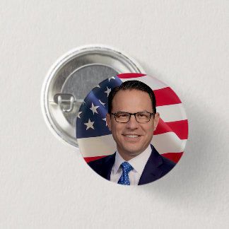 Josh Shapiro for America 3 Cm Round Badge