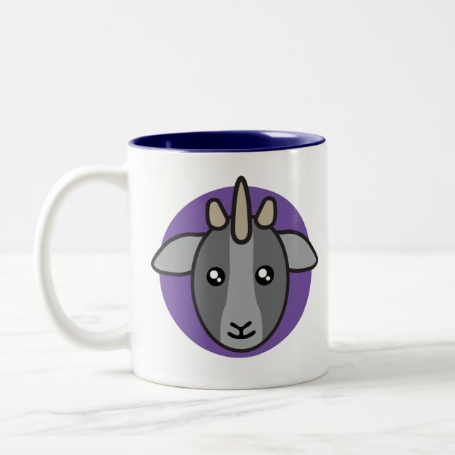 Josh The G.O.A.T. Two-Tone Coffee Mug (Left)