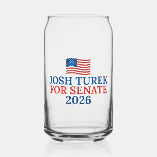 Josh Turek for Senate 2026 Election Can Glass