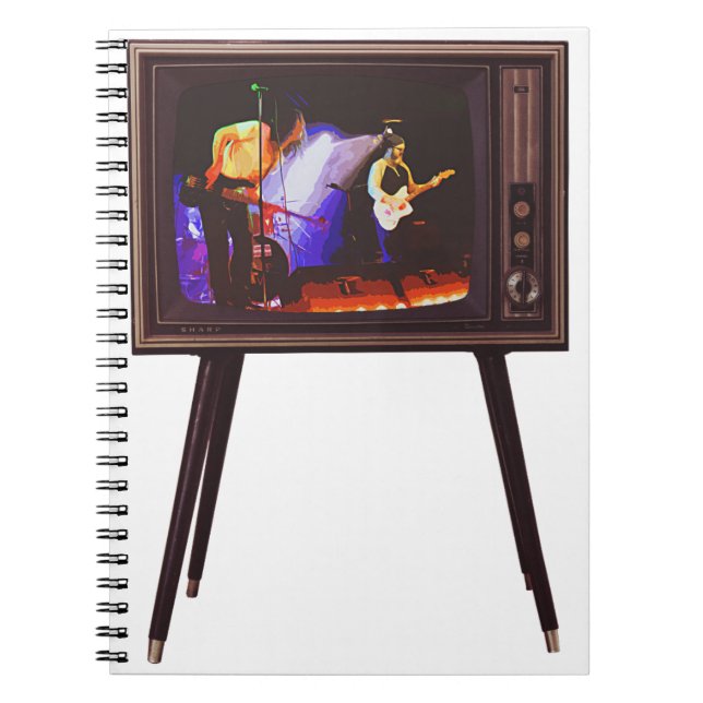 Josh West Live Design Spiral Notebook (Front)