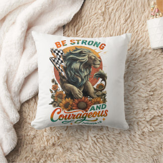 Joshua 1:9 cushion