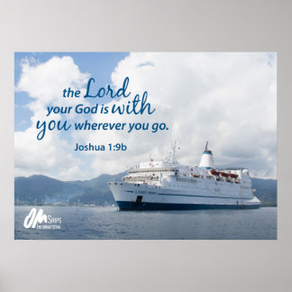 Joshua 1:9 Print