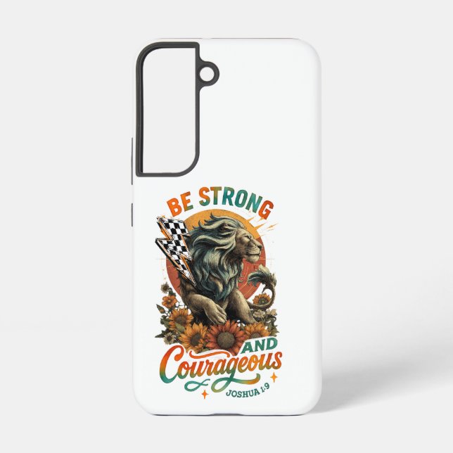 Joshua 1:9  samsung galaxy s22 case (Back)