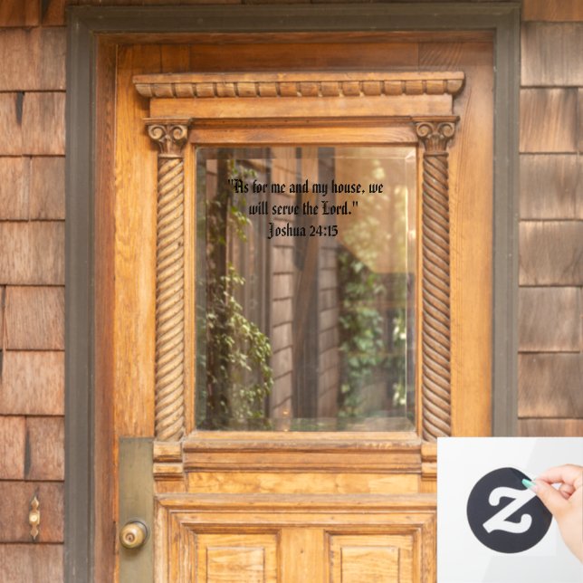 Joshua 24:15 (Home Door)