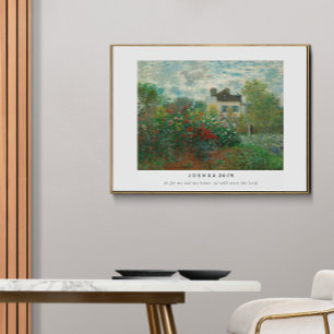 Joshua 24:15 Bible Verse Poster