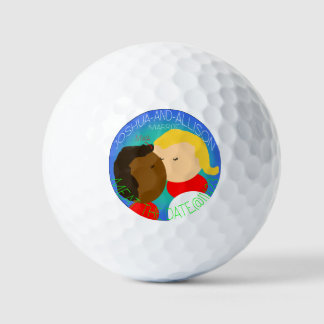 Joshua & Aliston golf Balls