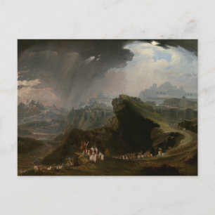 Joshua and the Battle at Gibeon Postcard