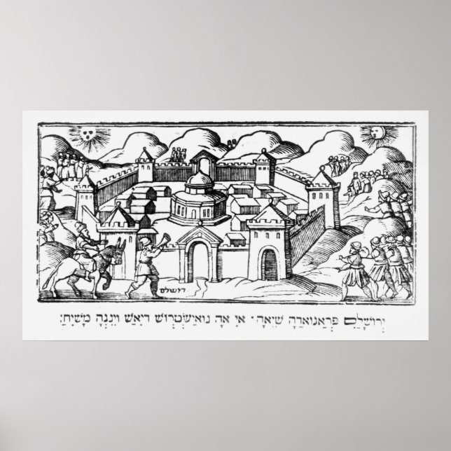 Joshua at the Walls of Jericho Poster (Front)