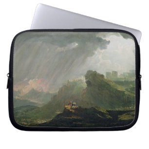 Joshua Commanding the Sun to Stand Still Upon Gibe Laptop Sleeve