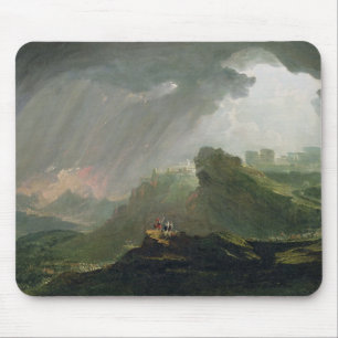 Joshua Commanding the Sun to Stand Still Upon Gibe Mouse Pad