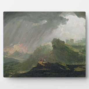 Joshua Commanding the Sun to Stand Still Upon Gibe Plaque