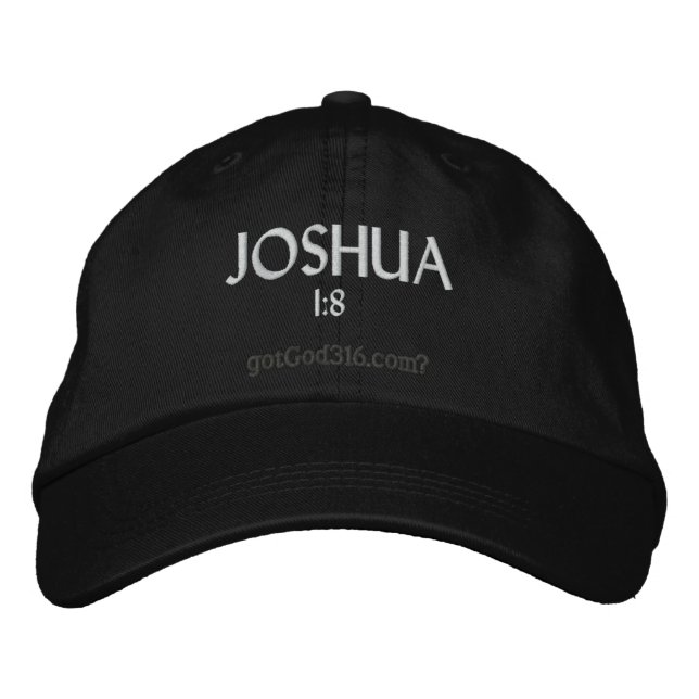 JOSHUA gotGod316.com 1:8 Embroidered Hat (Front)
