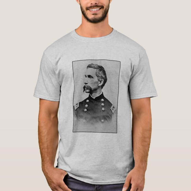 Joshua Lawrence Chamberlain - grey T-Shirt (Front)