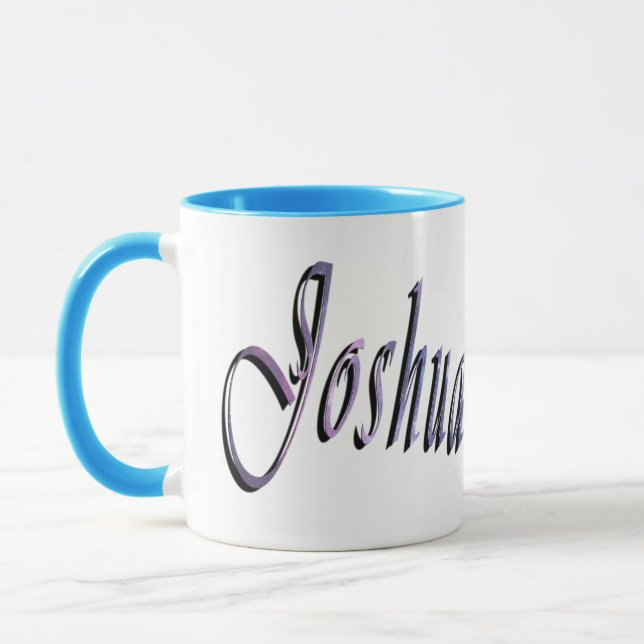 Joshua Name Logo, Mug (Left)