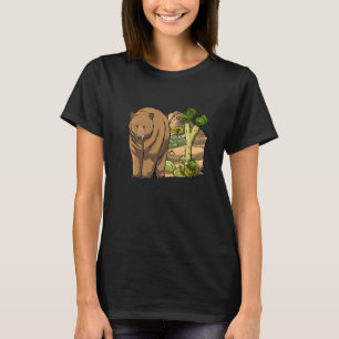 Joshua Tree Bear Animal Food Women Farm Life T-Shirt