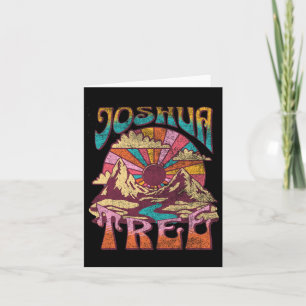 Joshua Tree California Nature Hiking Mountains Out Card