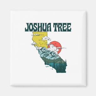 Joshua Tree California Outdoors Nature And Mountai Magnet
