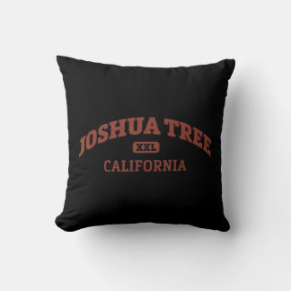 Joshua Tree College Style Rock Climbing Area Desig Cushion