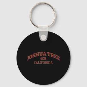 Joshua Tree College Style Rock Climbing Area Desig Key Ring