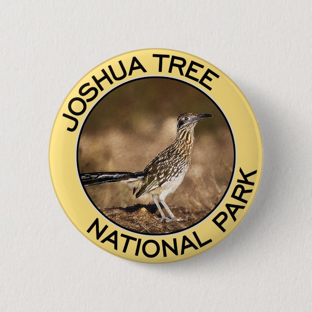 Joshua Tree National Park 6 Cm Round Badge (Front)