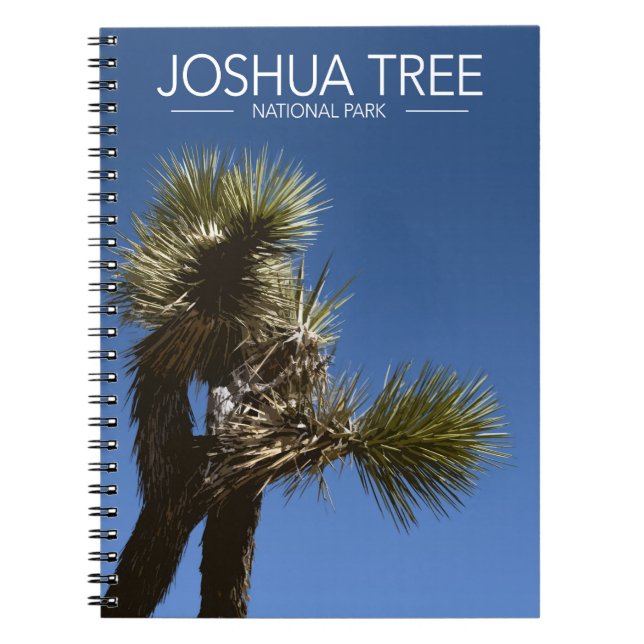 Joshua Tree National Park Branches Stylised Travel Notebook (Front)