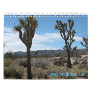 Joshua Tree National Park Calendar