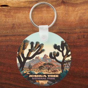 Joshua Tree National Park California Desert  Key Ring