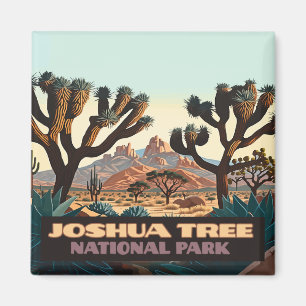 Joshua Tree National Park California Desert  Magnet