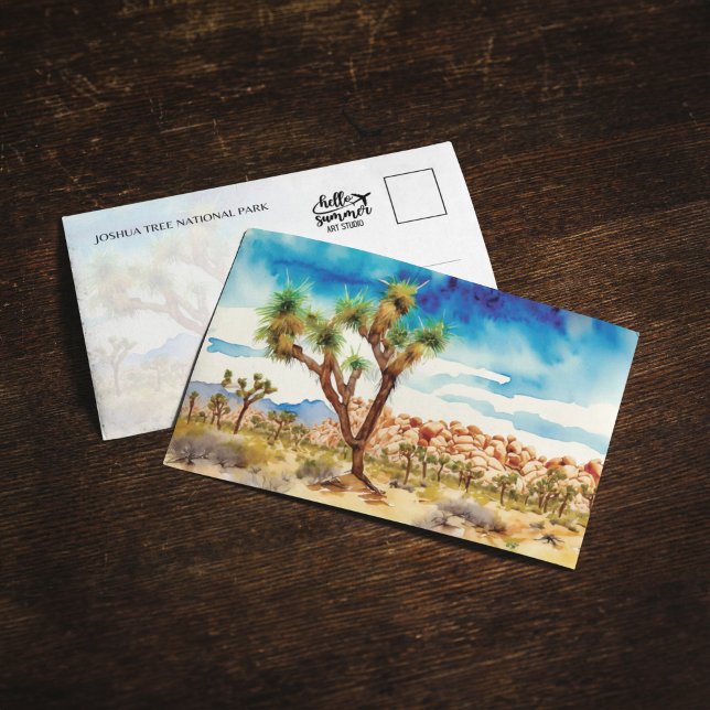 Joshua Tree National Park California Postcard (Creator Uploaded)