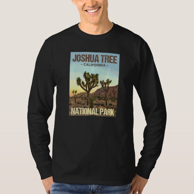 Joshua Tree National Park California Poster T-Shirt (Front)