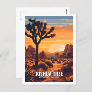 Joshua Tree National Park California USA  Postcard