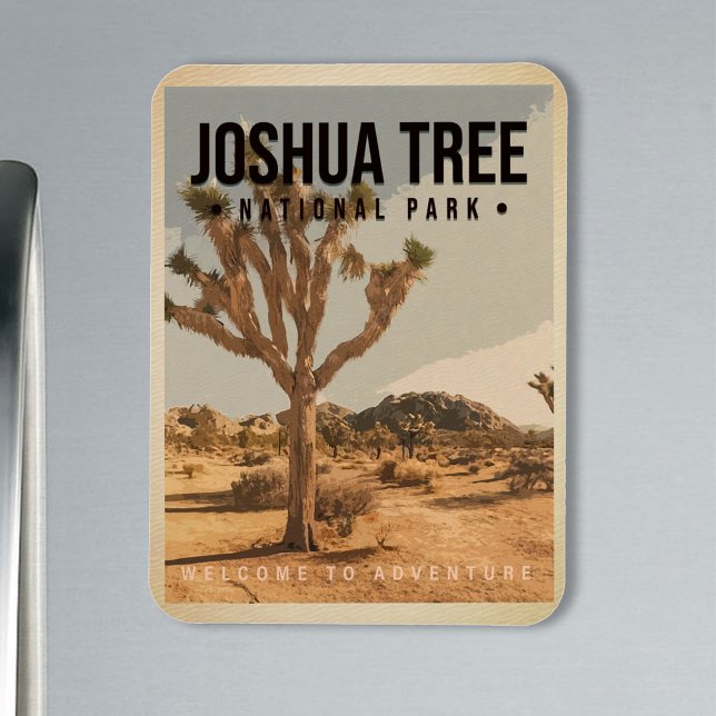  Joshua Tree National Park California Vintage Magnet (Creator Uploaded)